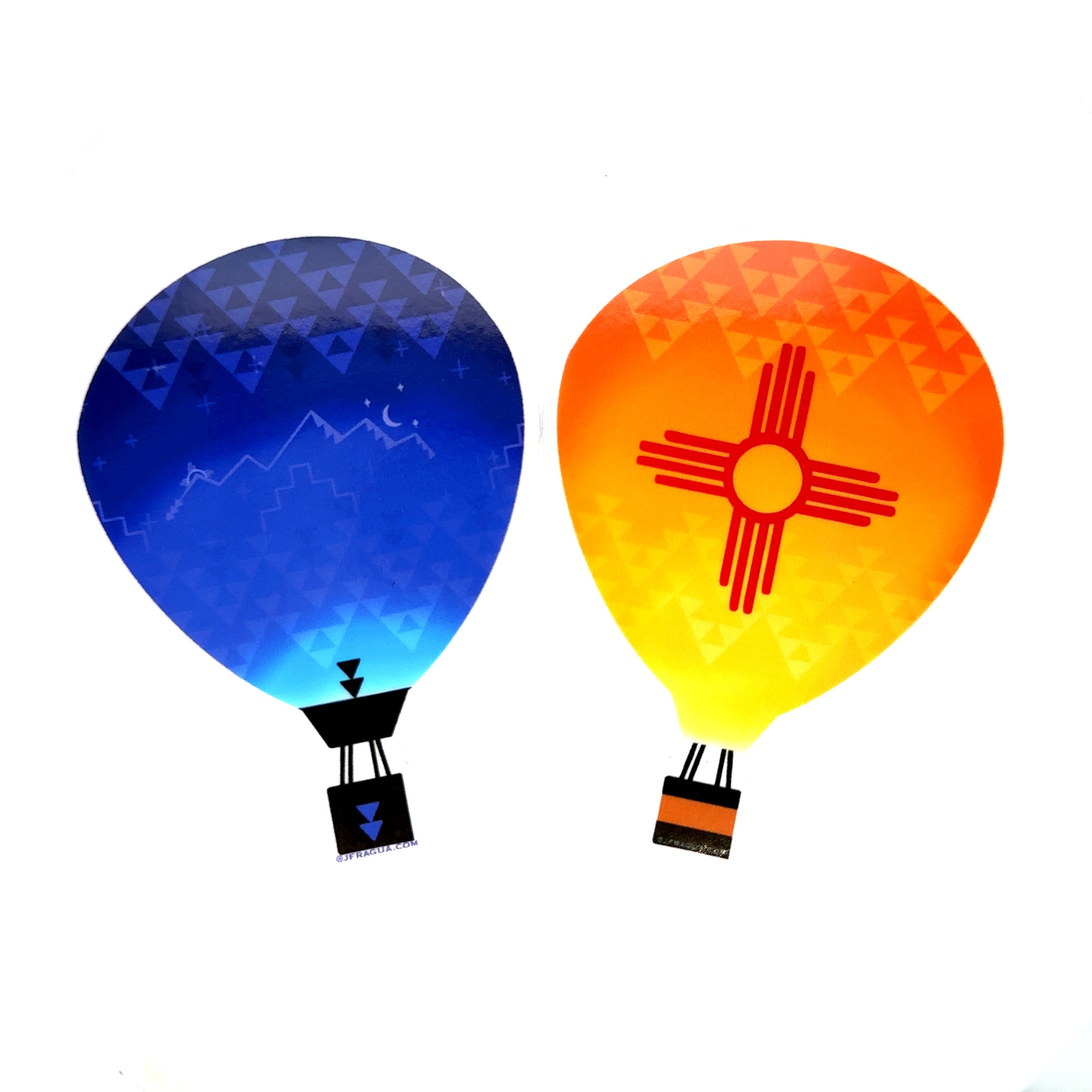 Hot Air Balloon Stickers – Sunturquoise