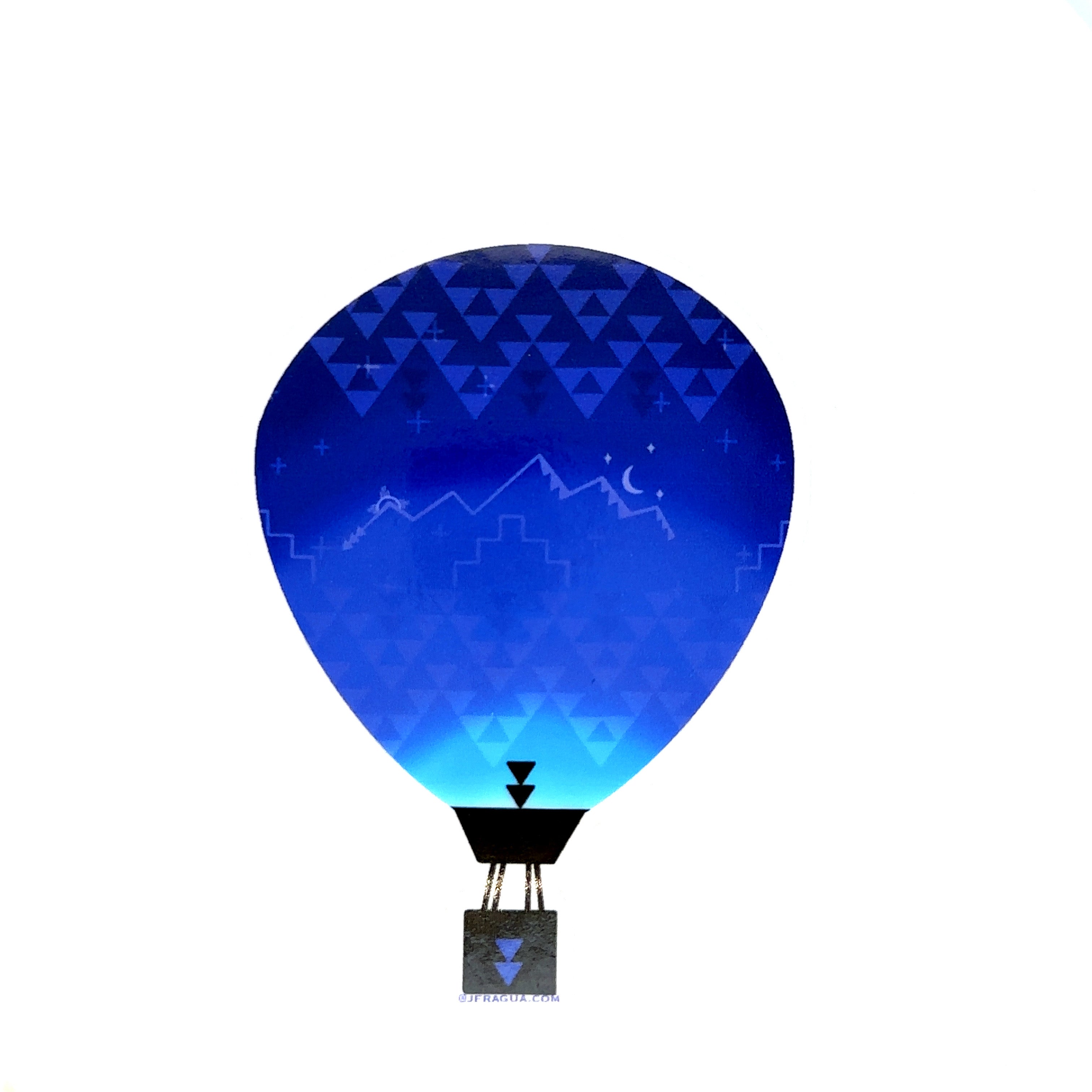 Hot Air Balloon Stickers